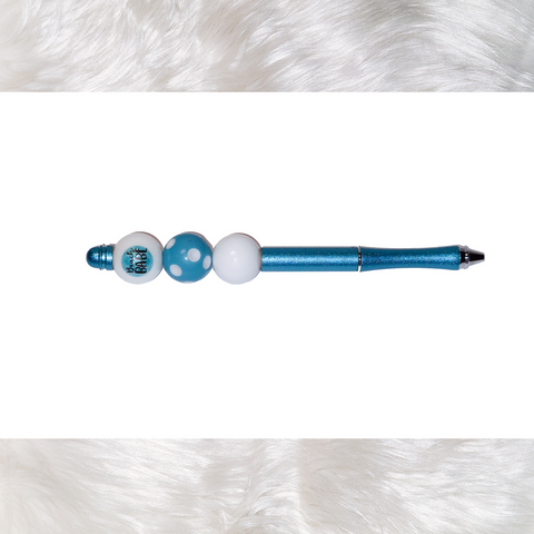 Beach Babe Beaded Pen