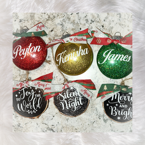 Custom Ornaments